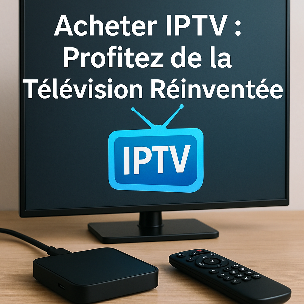 Acheter IPTV : Profitez de la Télévision Réinventée