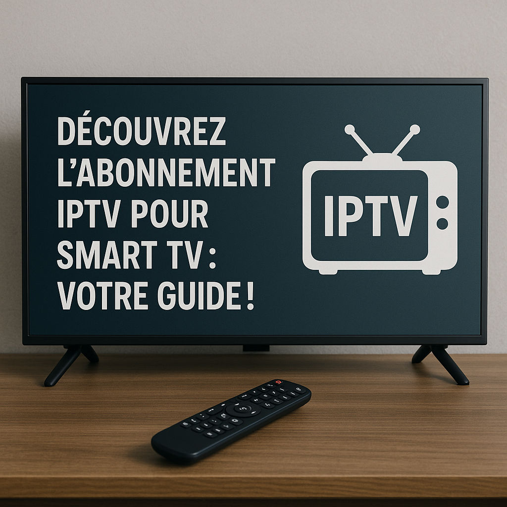 Découvrez l'Abonnement IPTV pour Smart TV: Votre Guide!