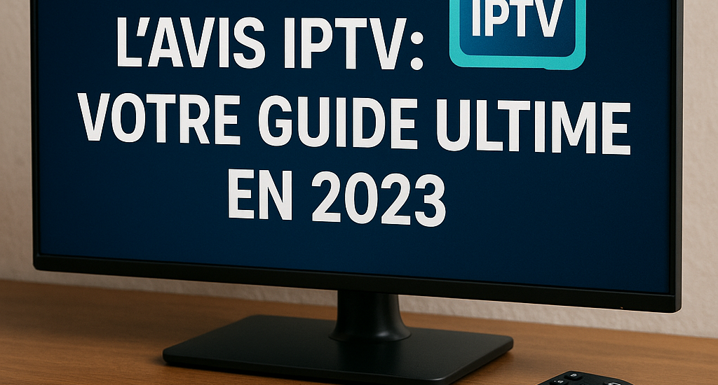 Découvrez l'Avis IPTV: Votre Guide Ultime en 2023 Découvrez l'Avis IPTV: Votre Guide Ultime en 2023
