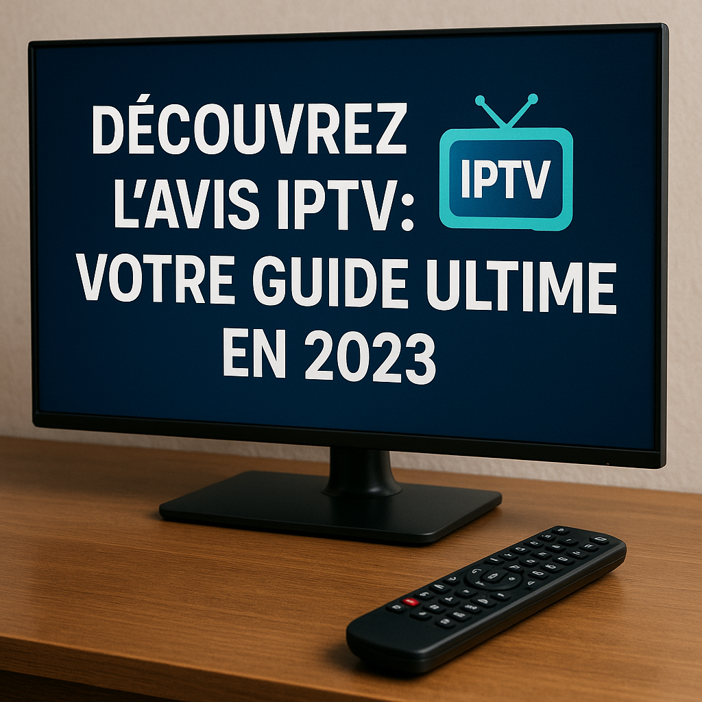 Découvrez l'Avis IPTV: Votre Guide Ultime en 2023