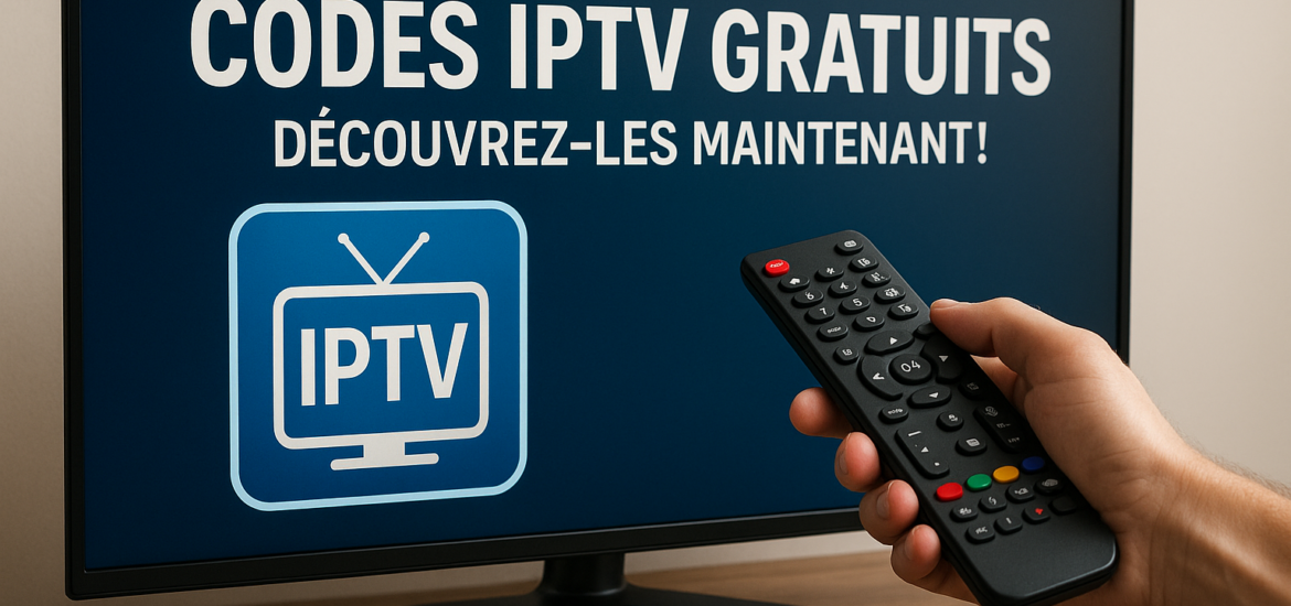 Codes IPTV Gratuits: Découvrez-les Maintenant! Codes IPTV Gratuits: Découvrez-les Maintenant!