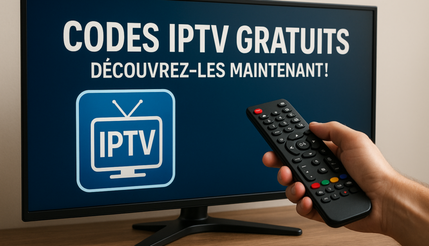 Codes IPTV Gratuits: Découvrez-les Maintenant!