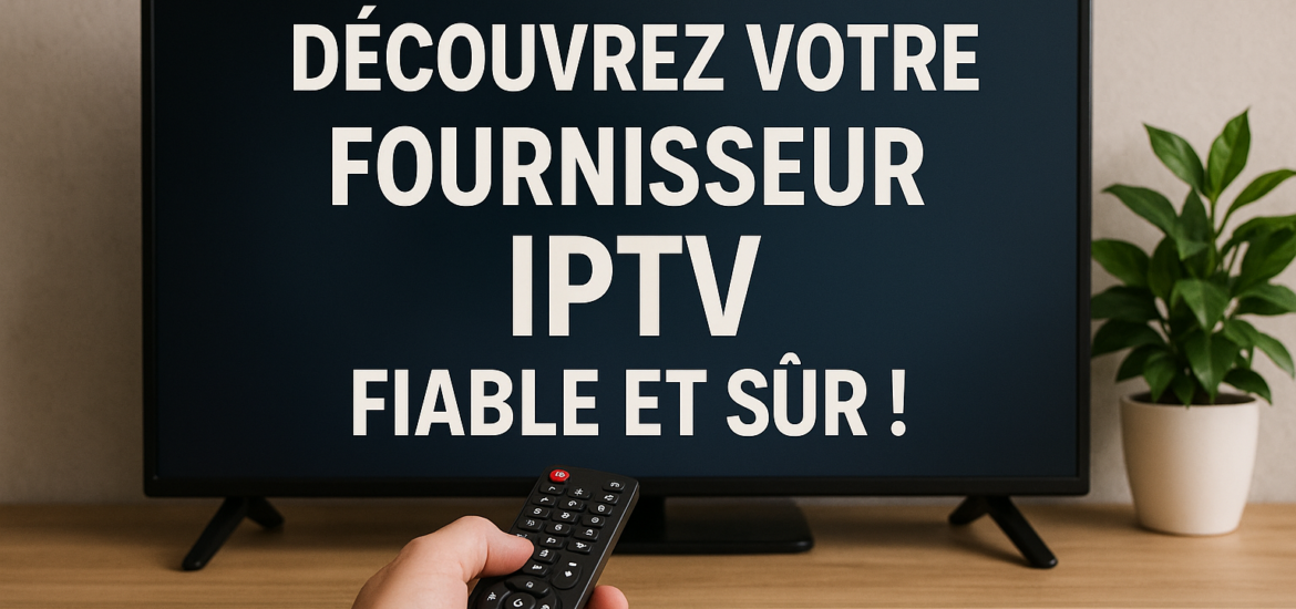 Découvrez Votre Fournisseur IPTV Fiable et Sûr !