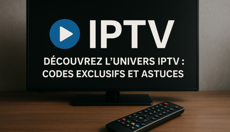 Découvrez l'Univers IPTV : Codes Exclusifs et Astuces