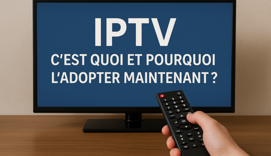 IPTV : C'est Quoi et Pourquoi l'Adopter Maintenant ?