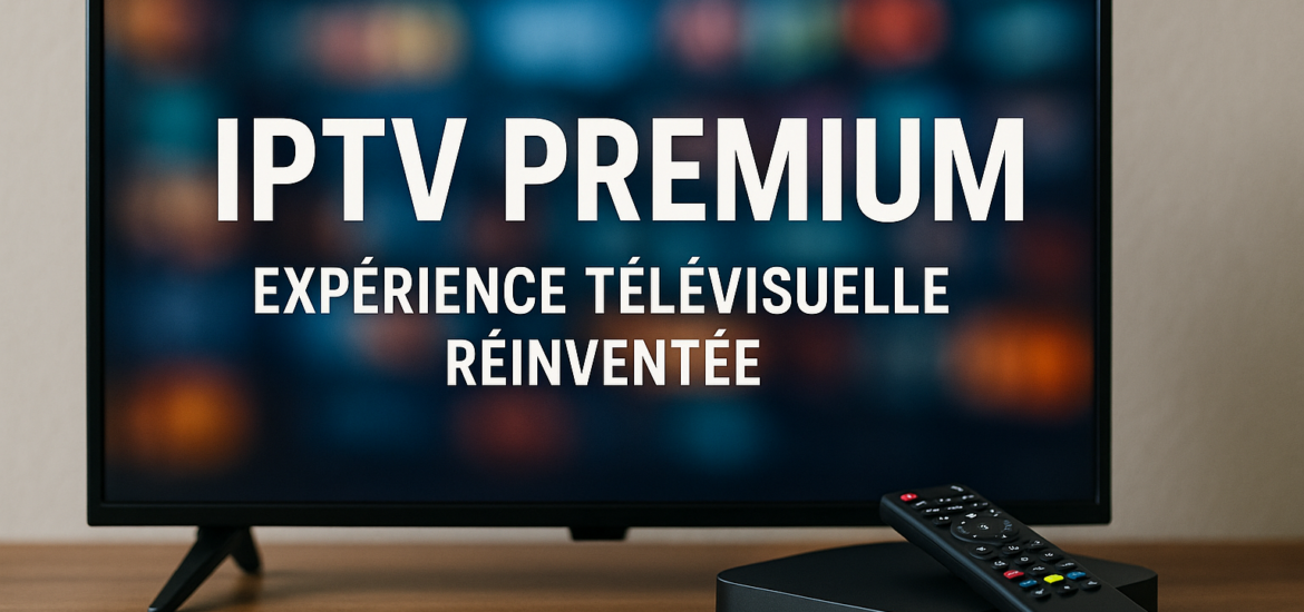 IPTV Premium : Expérience Télévisuelle Réinventée
