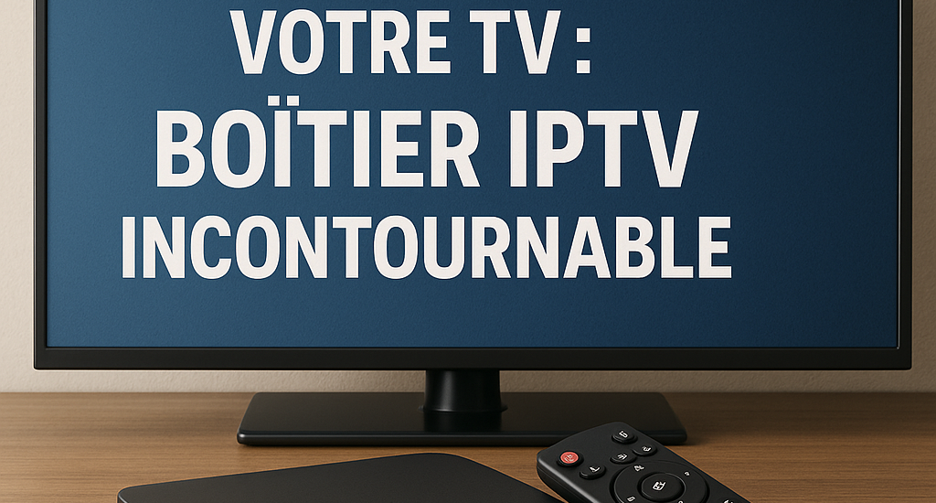 Révolutionnez Votre TV : Boîtier IPTV Incontournable