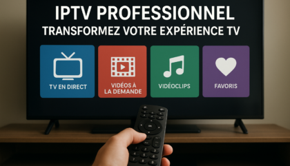 IPTV Professionnel : Transformez Votre Expérience TV