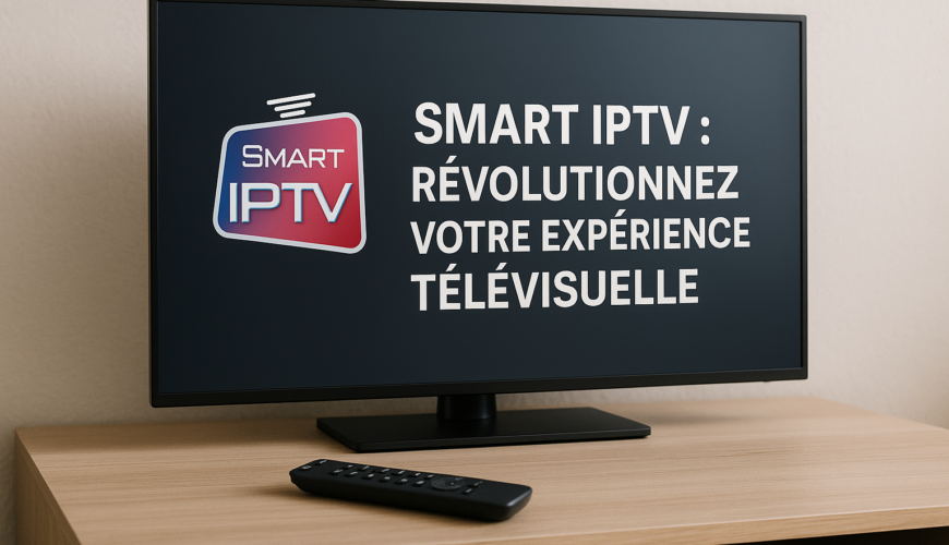 Smart IPTV : Révolutionnez Votre Expérience Télévisuelle