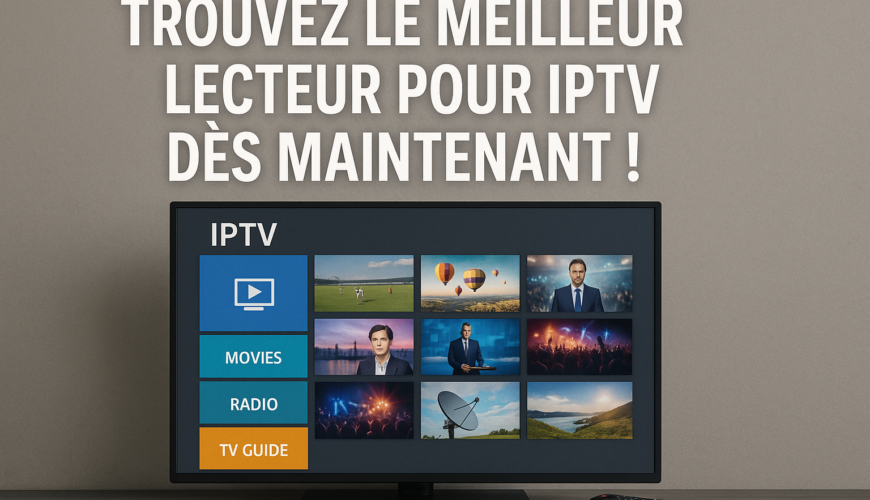 Trouvez le Meilleur Lecteur pour IPTV dès Maintenant !