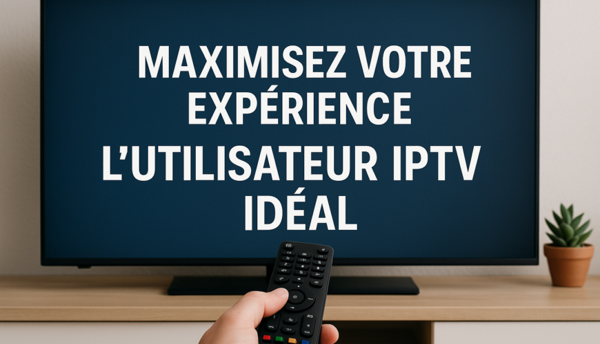 Maximisez Votre Expérience: L'Utilisateur IPTV Idéal