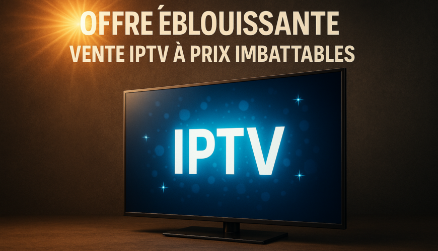 Offre Éblouissante : Vente IPTV à Prix Imbattables